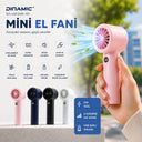 Mini El Fanı Taşınabilir Ayarlanabilir Hız Dijital Gösterge - 4