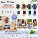 Mini El Fanı Masaüstü Ayaklı 1 Kademe Vantilatör - 3