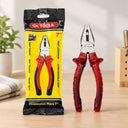 Saplı Pense 180 mm (7") Kırmızı Şeffaf - 1