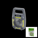 USB Şarjlı 2in1 Mini Fan ve Fener 10W – 2 Kademe, Su Geçirmez, Taşınabilir - 2