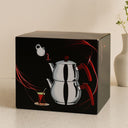 Paslanmaz Çelik Çaydanlık Seti (1L + 2L) Küre Model - 1
