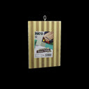 Bambu Kesme Tahtası 20x30x1.3 cm - Beyaz Çizgili Metal Kulplu - 2