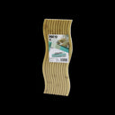 Bambu Servis Sunum Tahtası 17x39x1.5 cm (Çift Yüzlü Dalgalı/Kanallı) - 2