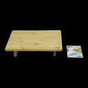 Bambu Ahşap Dikdörtgen Sunum Panosu 32.5x21.5 cm Ayaklı 5 cm - 2