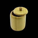 Ahşap Bambu Kapaklı Şekerlik 9 cm - 2