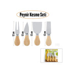 Bambu Saplı Peynir Bıçağı Seti - 2