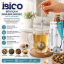 Saplı Paslanmaz Çelik Bitki Çay Demleme Süzgeç (Çap 5 cm) - 3