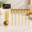 Altın Renk Tatlı Kaşığı 13cm - 1