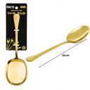 25 cm Metal Servis Kaşığı Altın Renk - 1