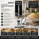 Krom Metal Servis Kaşığı 27 cm - 2