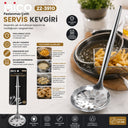 Krom metal servis kevgir 27cm - 2