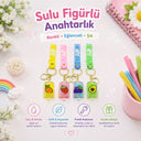 Mika kristal anahtarlık altın kulplu - 2