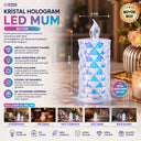 LED mum mika kristal - 2