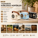 Işıklı Kablosuz Bluetooth Hoparlör USB/TF 5V - 3