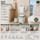 Plastik Kapaklı WC Kağıtlığı - 4