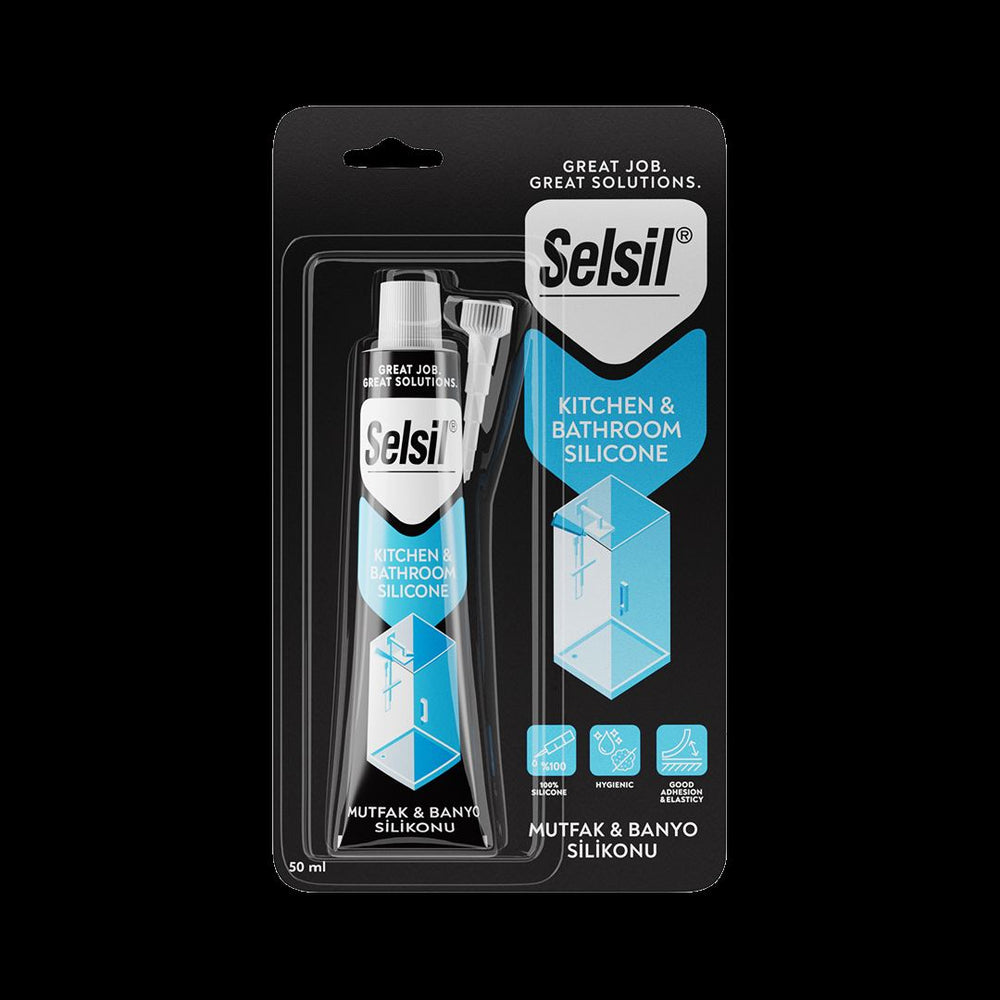 Şeffaf Tüp Silikon 50 ml