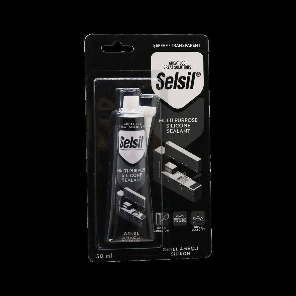 Şeffaf Genel Amaçlı Tüp Silikon 50ml