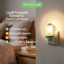 Oval Fotosel Gece Lambası - 1