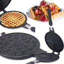 20 cm Granit Döküm Waffle Tava - Bakalit Saplı - 3