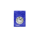 Yuvarlak Metal Masa Çalar Saat 8 cm Işıklı Pilli - 4