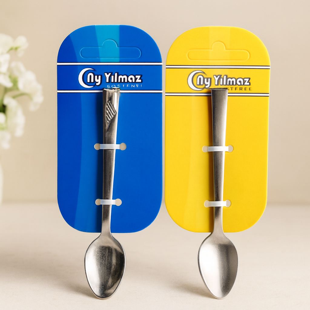 6'lı Metal Çay Kaşığı Seti