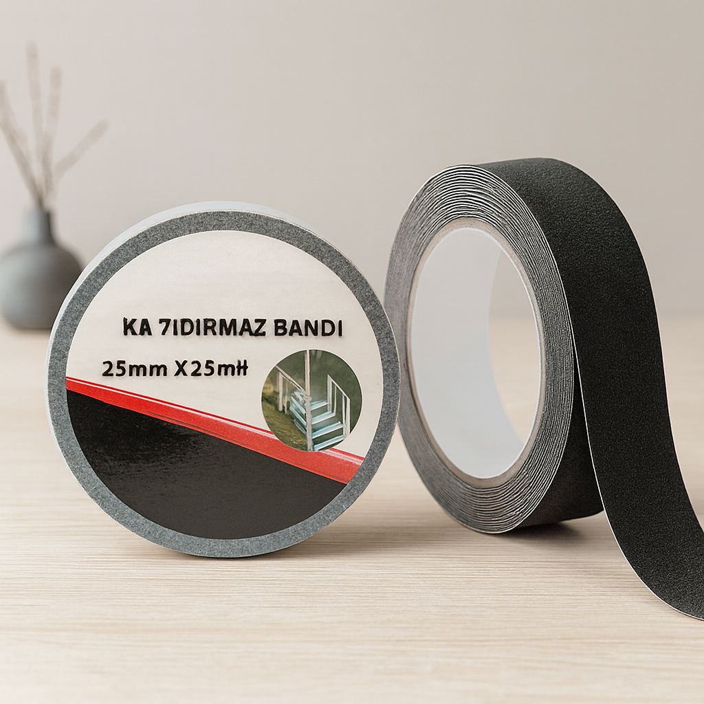 Kaydırmaz Bant 25mm x 25m Siyah