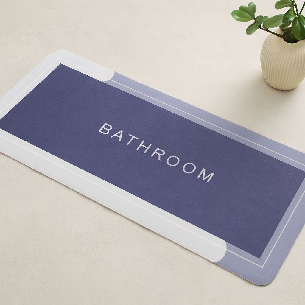 Dikdörtgen Su Emici Banyo Paspası 116 x 37.5 cm (Elastik)