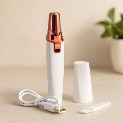 USB Şarjlı Kalem Tipi Tüy Temizleme Makinesi (Kaş/Burun/Yanak)