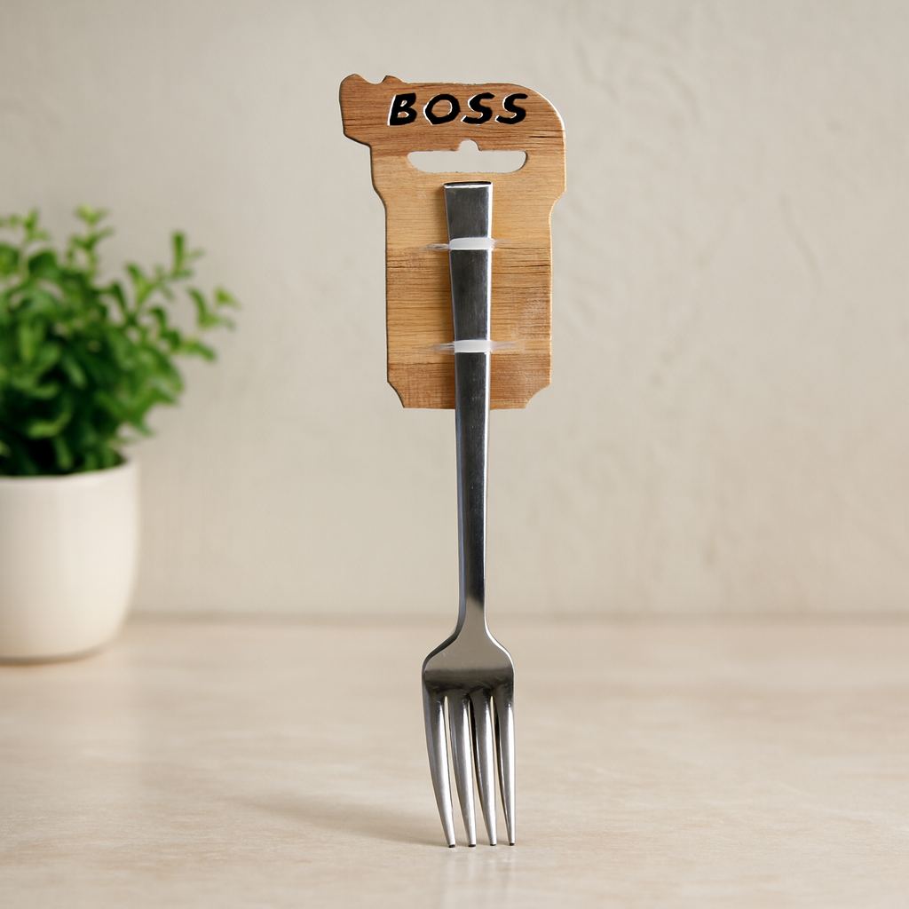 6'lı Metal Yemek Çatalı 2mm