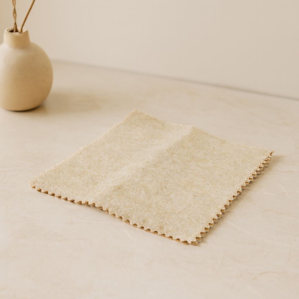 Doğal Kabak Lifi Temizlik Bezi 3'lü 25x25 cm