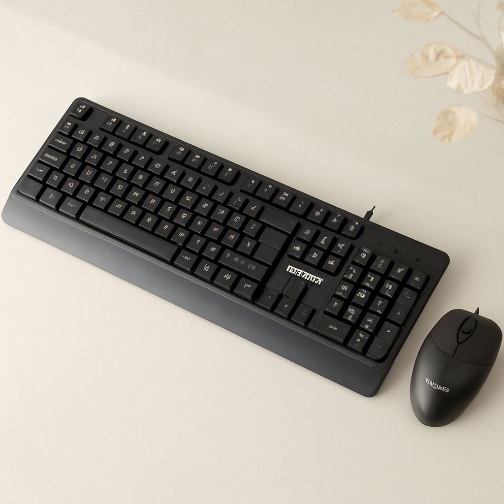 USB Kablolu Q Klavye & 1200 DPI Mouse Seti