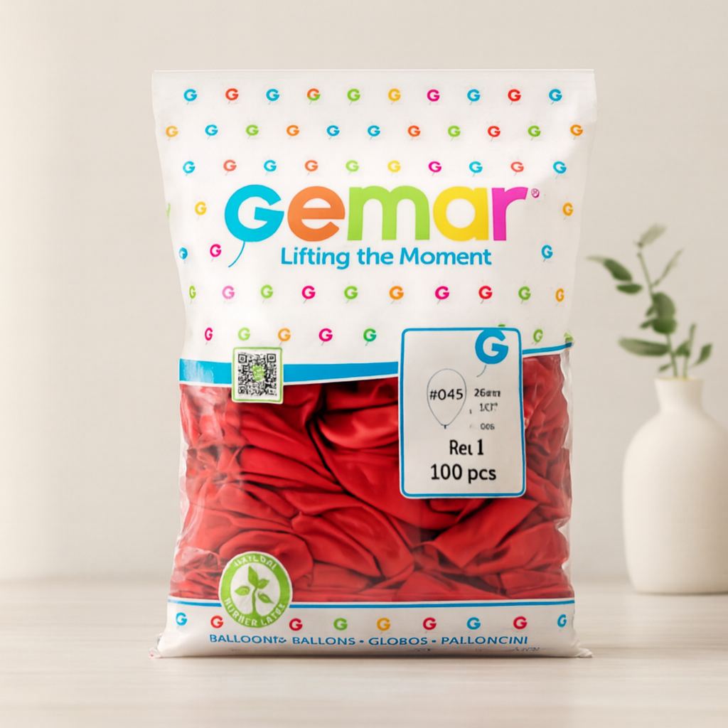 Kırmızı Lateks Balon 26 cm (10'') - 100'lü Paket