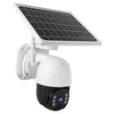 Solar Panelli Su Geçirmez Gece Görüş Destekli Wifi Bağlantılı Güvenlik Kamerası - 1
