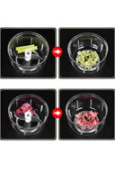 Şarjlı Mini El Rondosu Doğrayıcı Taşınabilir 250 Ml Çelik Bıçaklı - 3