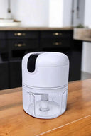 Şarjlı Mini El Rondosu Doğrayıcı Taşınabilir 250 Ml Çelik Bıçaklı - 4