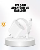 İphone Ve İpad Uyumlu 20w Güvenli Usb-c Hızlı Şarj Adaptörü - 1