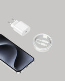 İphone Ve İpad Uyumlu 20w Güvenli Usb-c Hızlı Şarj Adaptörü - 2