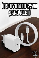 Şarj Aleti İos 15/15 Pro Max Uyumlu Şarj Adaptörü Ve Kablosu - 1
