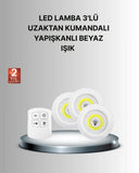 Dekoratif Ve Pratik 3’lü Kumandalı Spot Led Aydınlatma - 1