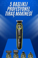 Tıraş Makinesi Şarjlı 5 Başlıklı Burun Ve Kulak Temizleme - 1