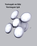 Solar Güneş Enerjili Ve Usb Şarjlı 5 Kanatlı Led Kamp Lambası - 3
