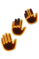 Parmak Led Amber Renkli Işık - 4