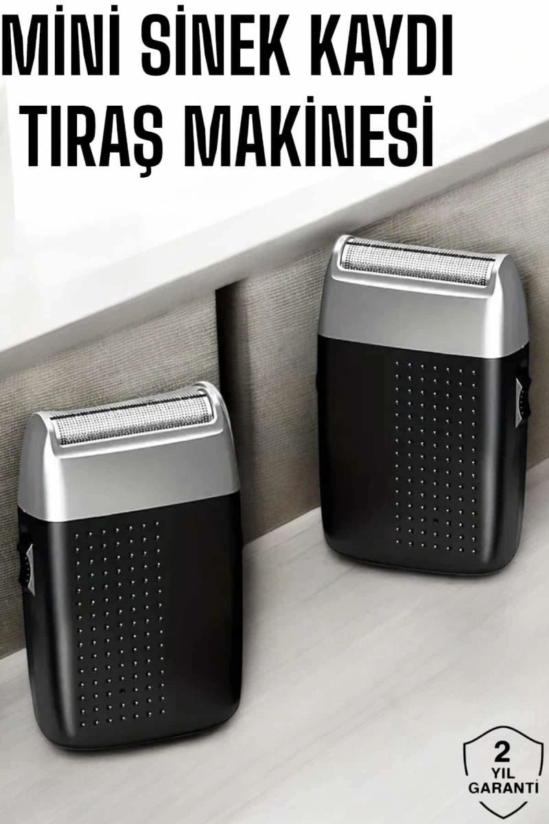 Tıraş Makinesi Mini Sinek Kaydı Şarjlı Taşınabilir Paslanmaz Çelik