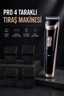 Paslanmaz Çelik Bıçaklı Hassas Çelik Bıçaklı Tıraş Makinesi - 1