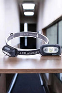 Kafa Lambası Kamp Lambası Led Işık Şarjlı Ayarlanabilir - 3
