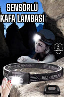Kamp Lambası Led Işık Kafa Lambası Balıkçı Lambası Ayarlanabilir - 1