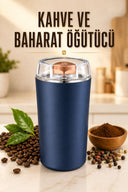 Kahve Ve Baharat Öğütücü Paslanmaz Çelik Dayanıklı Kolay Kullanım - 1