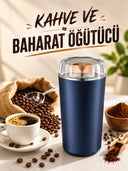 Otomatik Kahve Ve Baharat Öğütücü Kolay Ve Taşınabilir Paslanmaz Çelik - 1