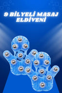 Giyilebiilir Masaj Eldiveni 9 Bilyeli Tüm Vücut Masajına Uygun - 1