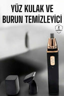 Seyahat Tipi Mini Taşınabilir Siyah Burun Kulak Yanak Kıl Ve Tüy Temizleme Makinesi - 1